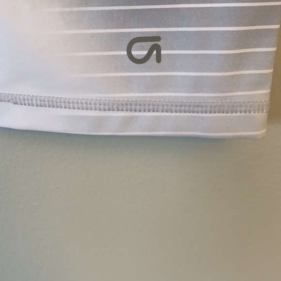 G Fast - stripe, mid rise athletic leggings, small - Picture 4 of 6